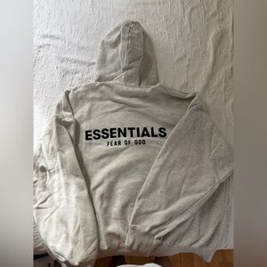 Essentials Light Gray Hoodie